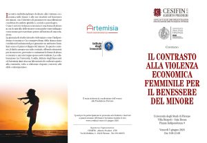 Convegno "Il contrasto alla violenza economica femminile per il benessere del minore"